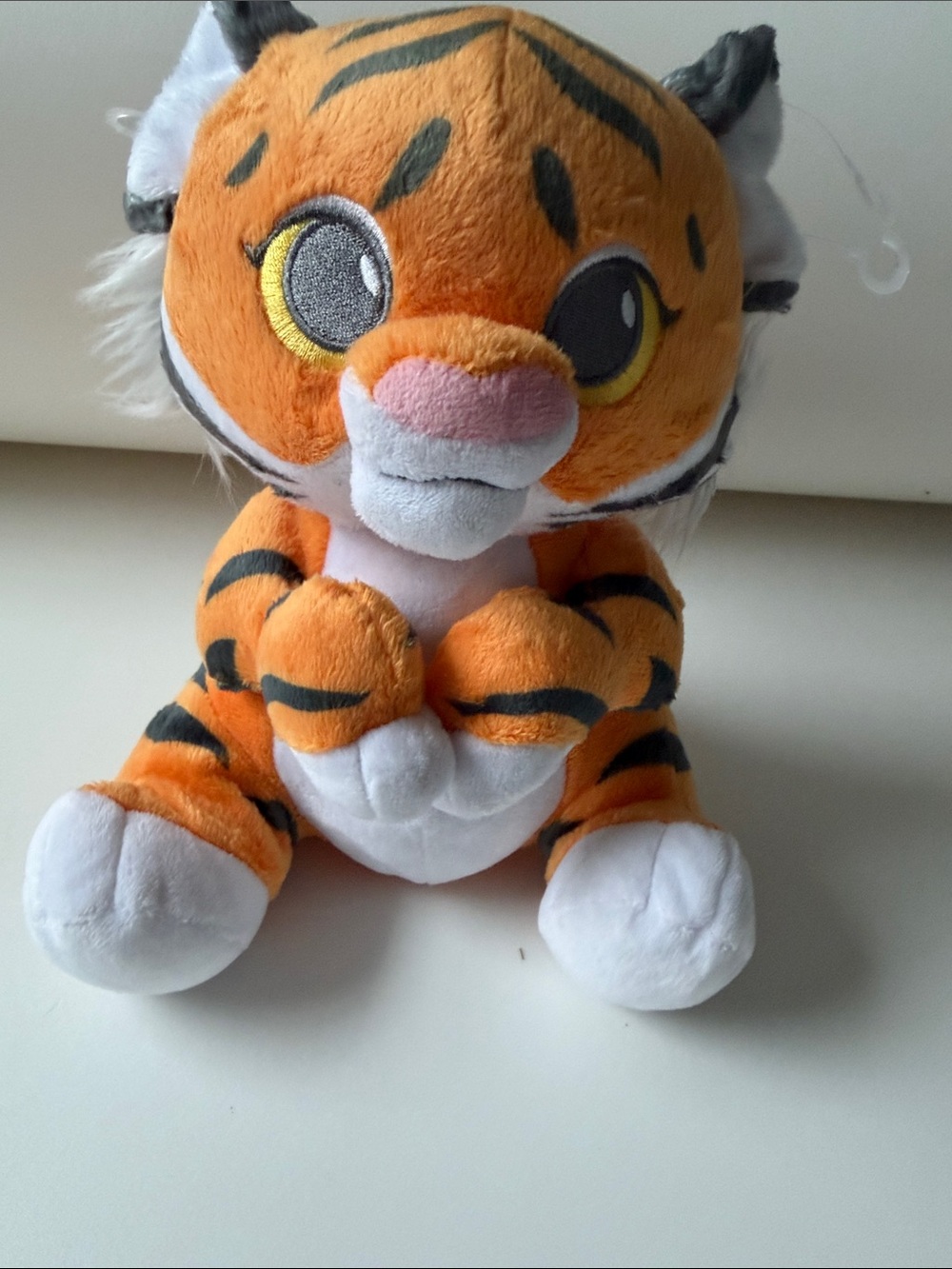 Plush Tiger Stuffed Animal - Orange and White Cute Plush Toy
